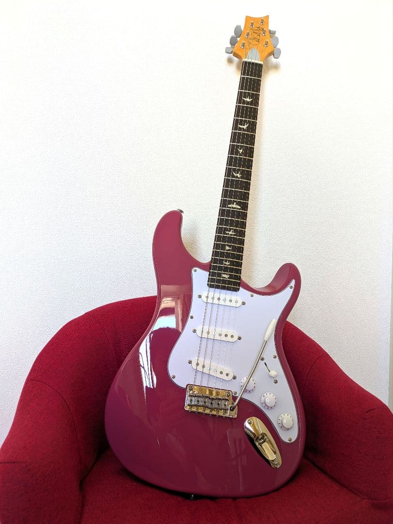 ギター PRS SE silversky PRS SE Silver Sky Electric Guitar - Platinum Spark, Sweetwater