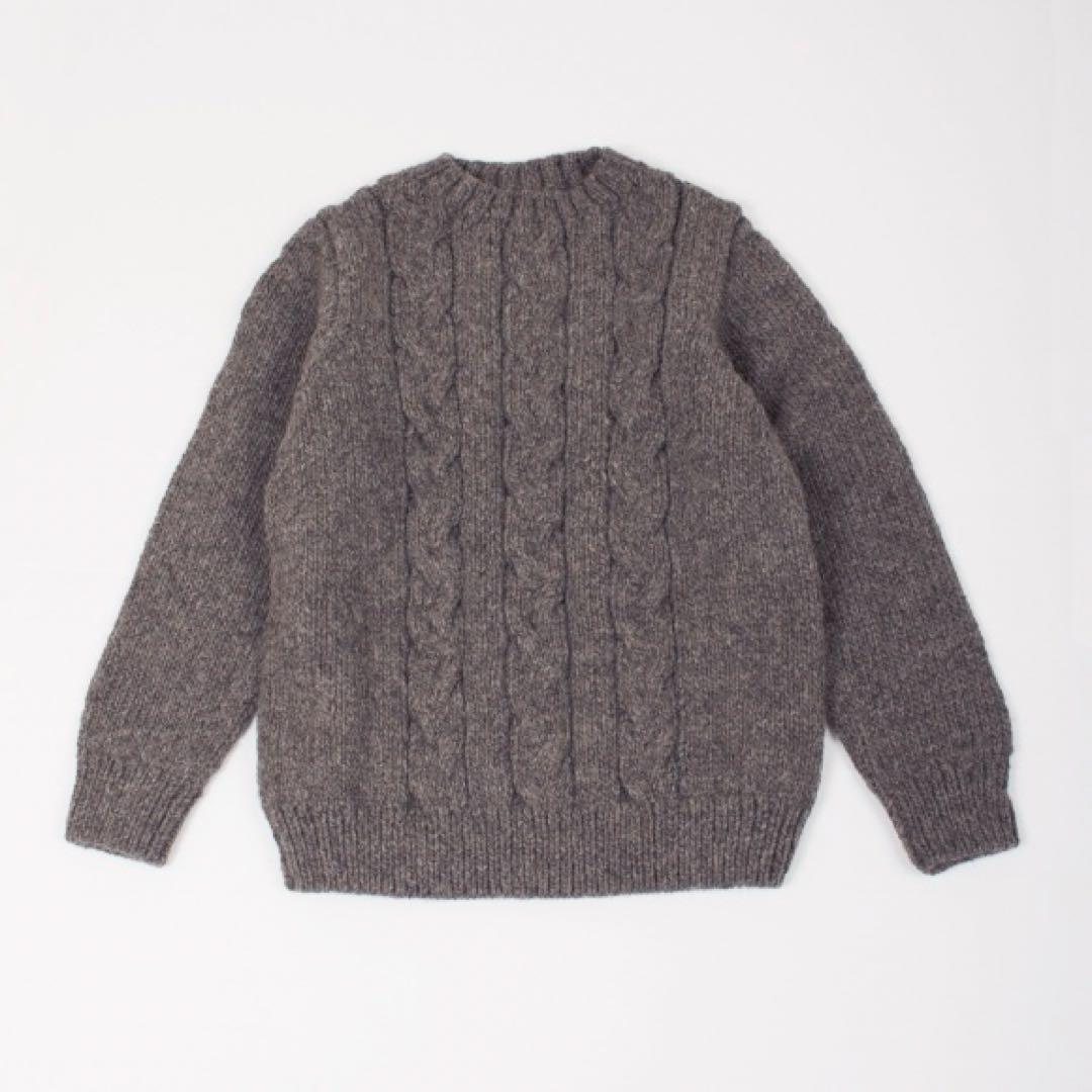 nest Robe ペルーウールハンドメイドケーブルニット 手仕事のぬくもり | PRESS ROOM | nest Robe Shop Blog | nest Robe