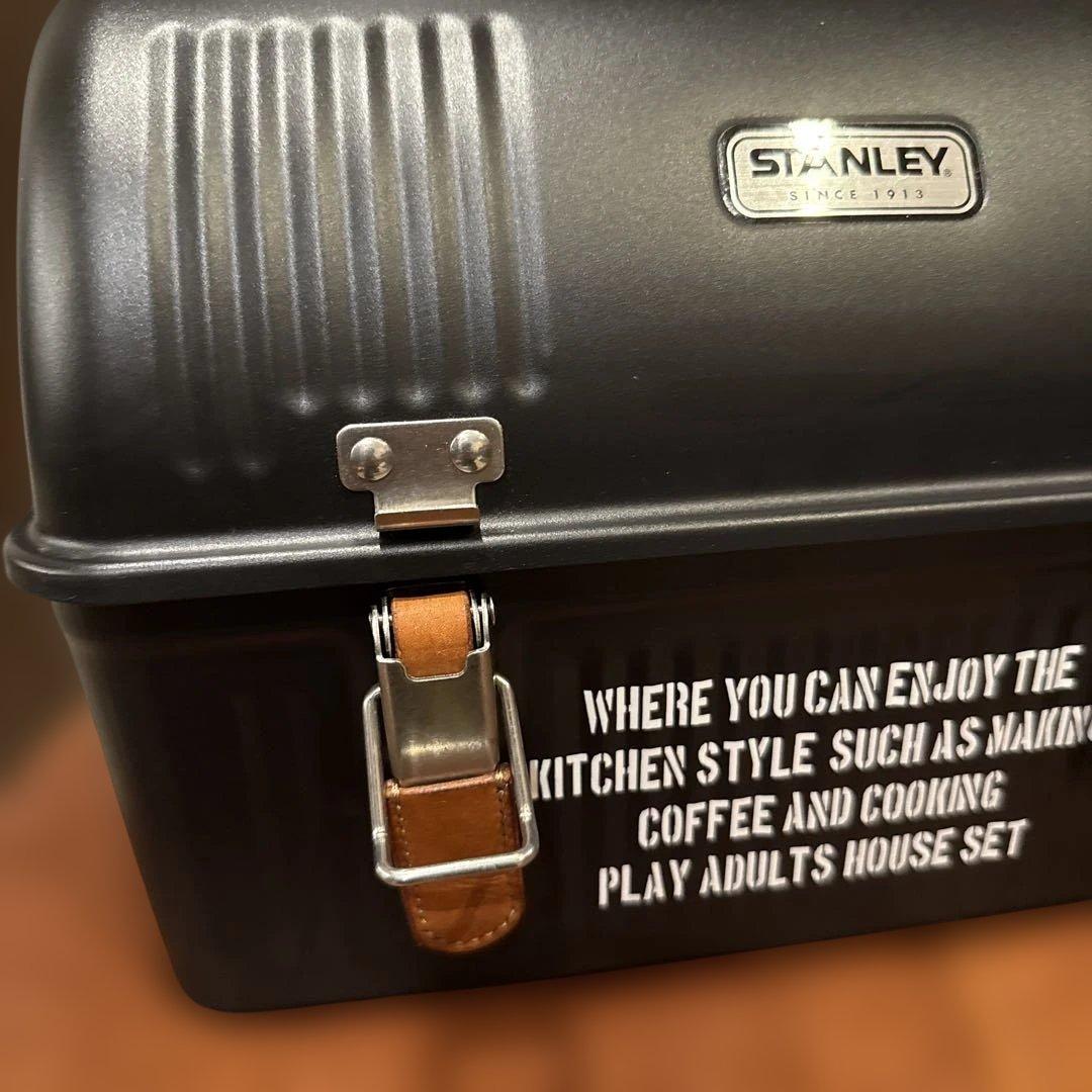 カスタムセット スタンレー ランチボックス　ブラック　9.5L
