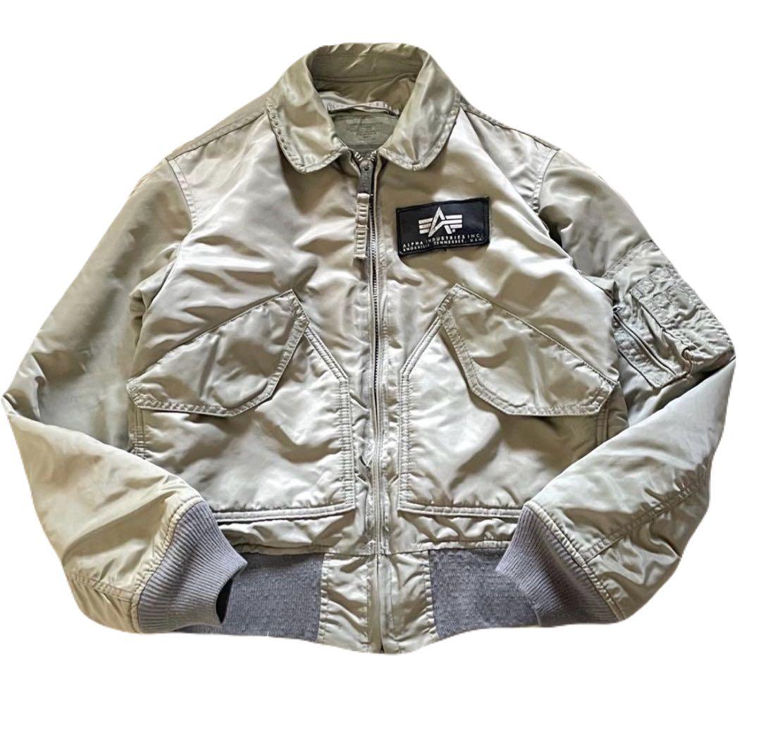 ALPHA INDUSTRIES CWU-45/P フライトジャケット USA製 Alpha Industries（アルファ・インダストリーズ） アルファ