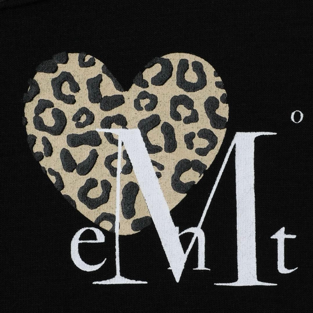 mucent ムセント シエラヒョピハートUネックローリング長袖Tシャツ