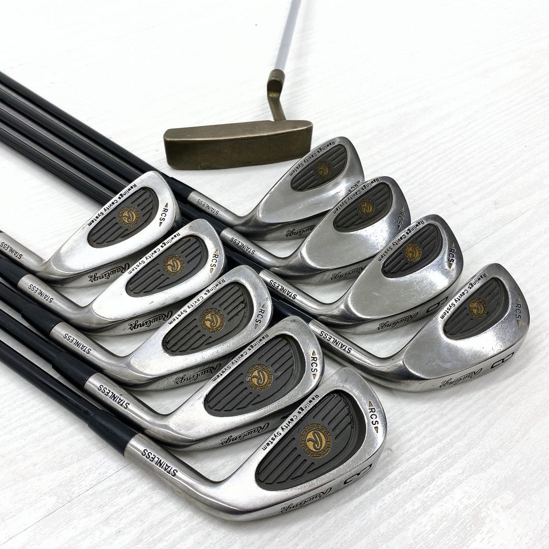 格安‼】 ローリングス メンズ ゴルフクラブ 初心者セット 13本 R