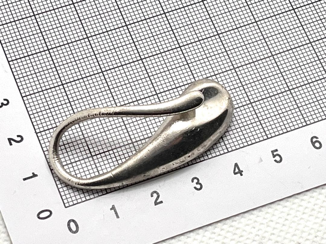 c385 希少 レア ティファニー ティアドロップ マネークリップ