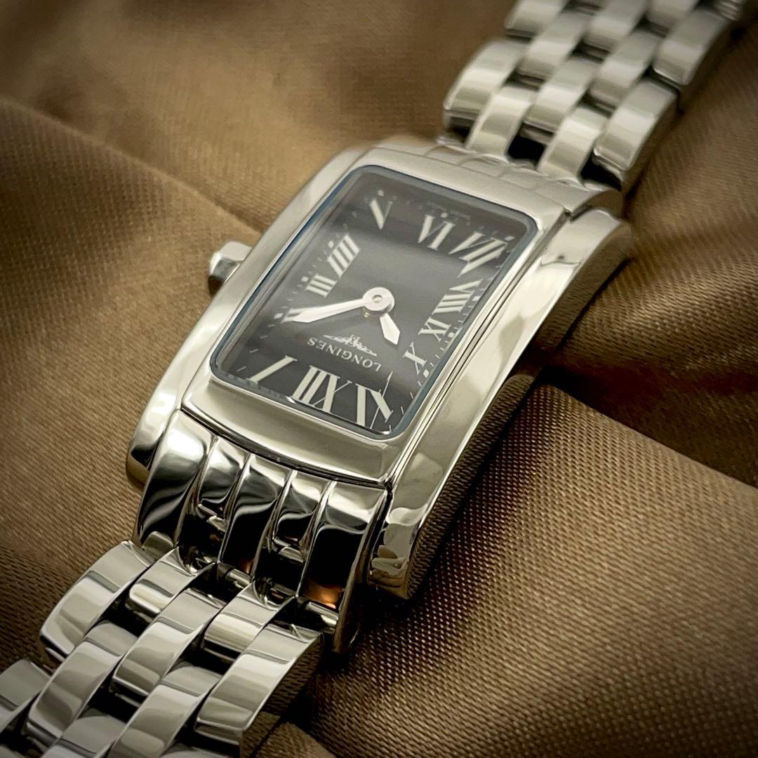 T193 ロンジン ドルチェ ヴィータ レクタンギュラー クォーツ - メルカリ