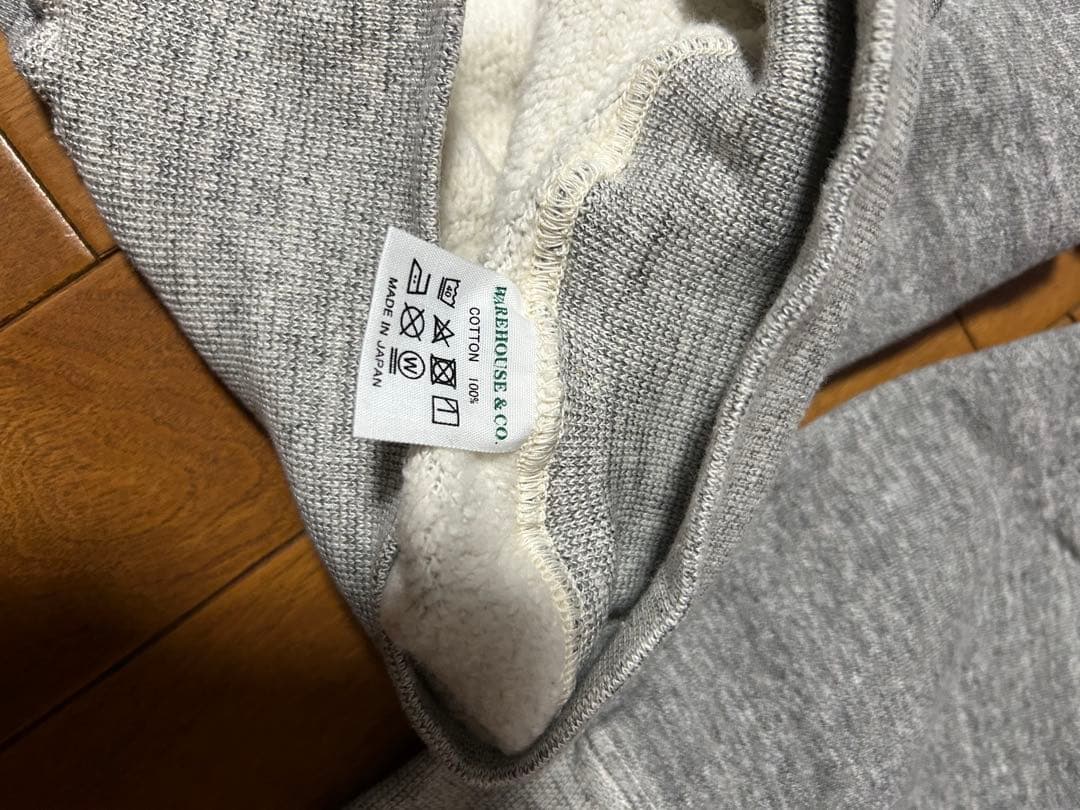 ウエアハウス/ビームスプラス 別注 スウェットクルーネック/ヘザー