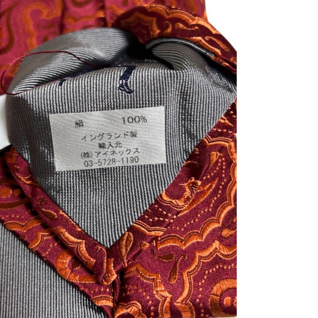 新品未使用 PENROSE ペイズリー柄ネクタイ - メルカリ