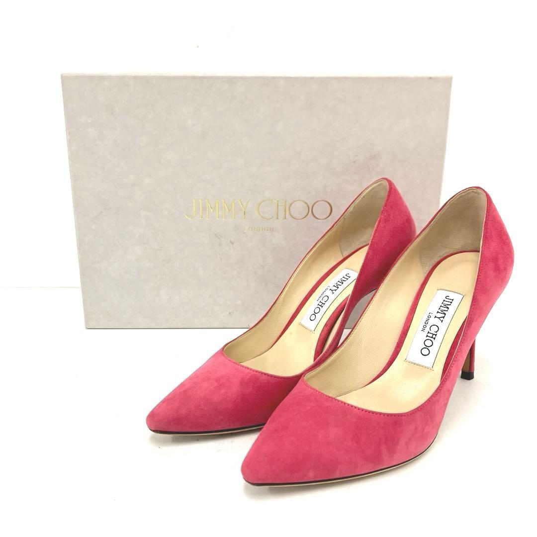 大人気☆JIMMY CHOO☆パンプス☆ピンヒール☆スエード☆ピンク 大人気☆JIMMY CHOO☆パンプス☆ピンヒール☆スエード☆ピンク Ballet