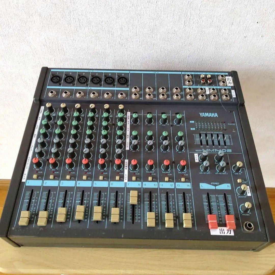 YAMAHAアナログミキサーMM1402動作確認済 ヤマハ YAMAHA MG10XUF オーディオインターフェース アナログミキサー