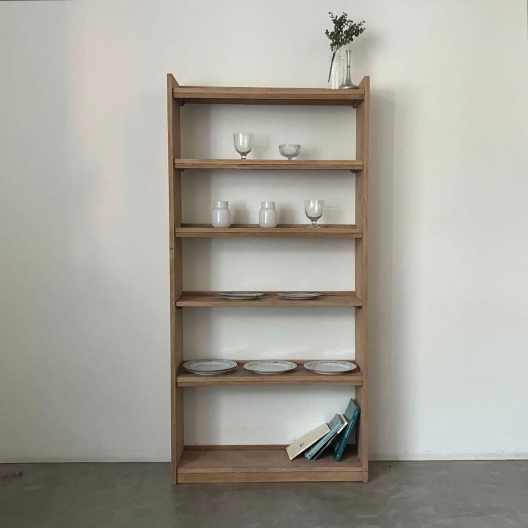 レトロ アンティーク 古家具 古道具 剥離家具 ストリップド 本棚