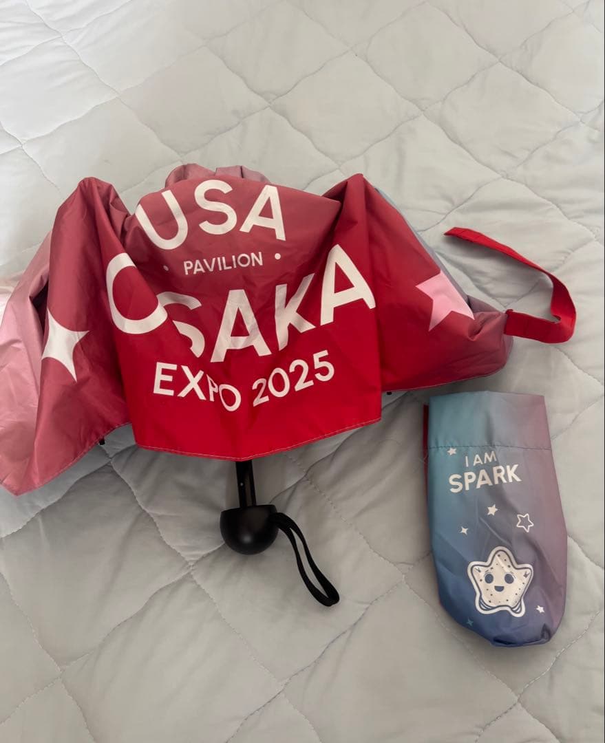 大阪関西万博 EXPO2025 アメリカ館 スパーク 折りたたみ傘 - メルカリ