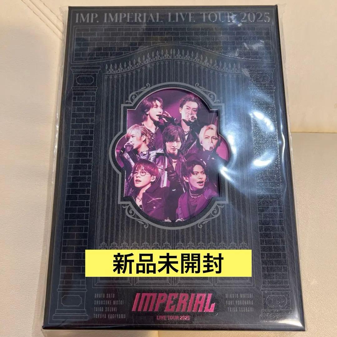 IMP. IMPERIAL LIVE TOUR2025 初回限定盤Blu-ray IMPERIAL LIVE TOUR 2025」初回生産限定盤 | TOBE OFFICIAL STORE