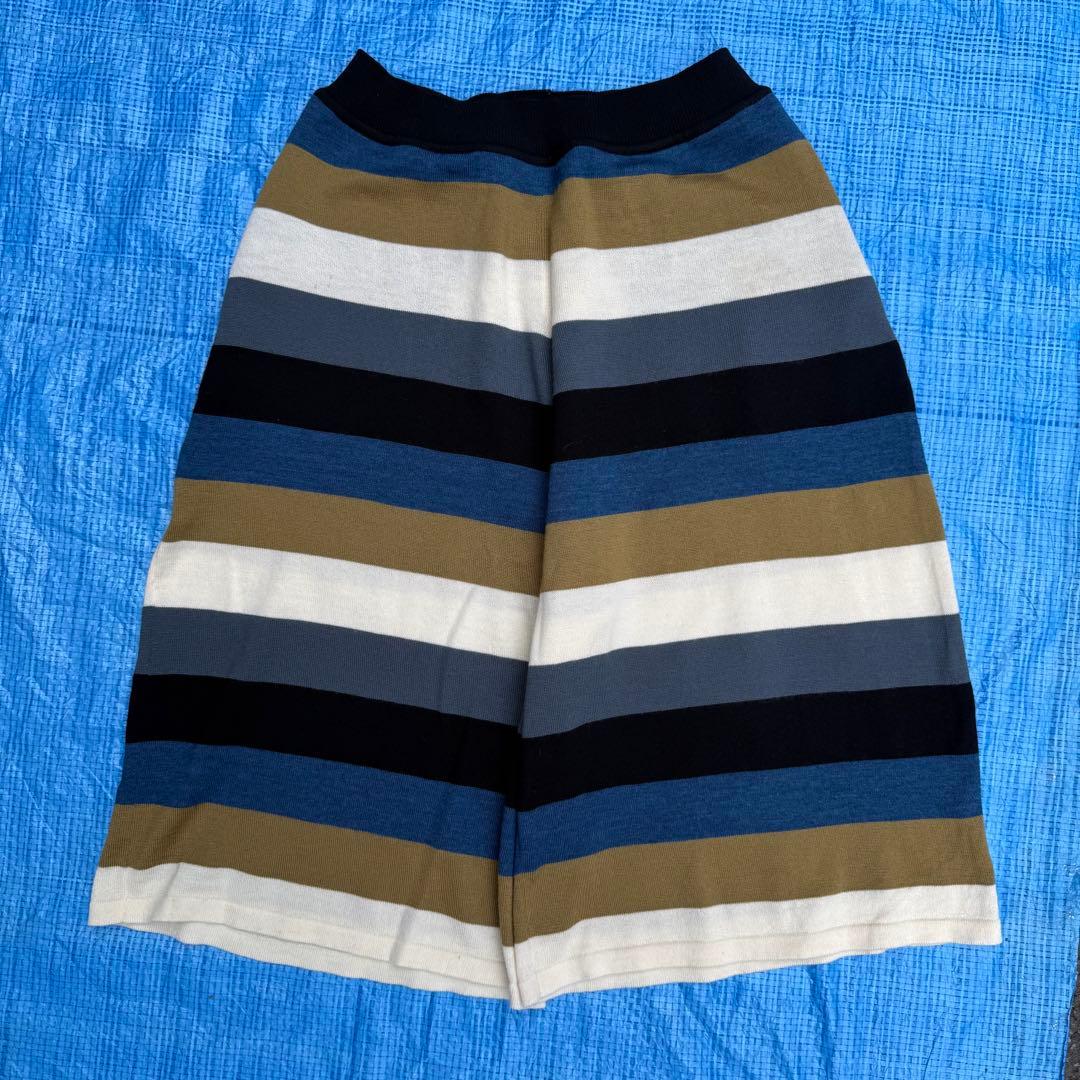 loewe ボーダーニットショートパンツ made in Italy