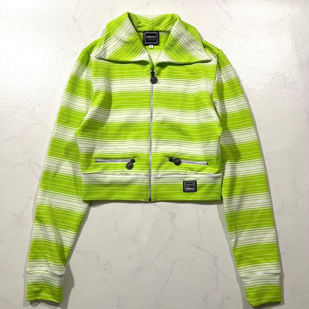 ヴェルサーチ ジャケット ブルゾン グリーン系 短丈 Y2K メデューサ S 2026年最新】VERSACE ジャンパー・ブルゾンの人気アイテム - メルカリ