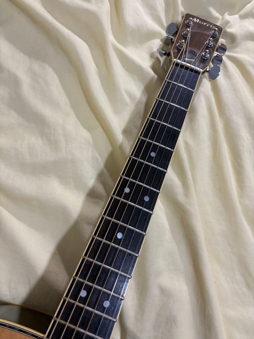 Morris WE-40 CP3搭載エレアコギター Morris WE-40 PU標準搭載