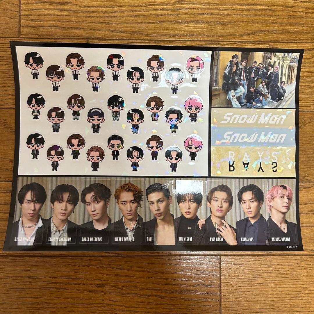 SnowMan CD アルバム 購入者特典 ステッカー まとめ売り - メルカリ