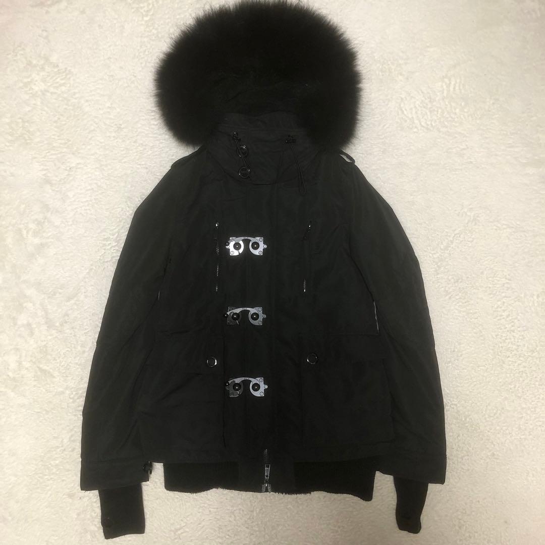 SLY N3B ミリタリージャケット　モッズコート　ラクーンファー　ライナー付き 00s archive SLY military far jacket boa モッズコート ファー ボア