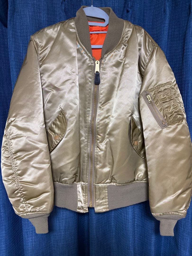 90s USA製 CORINTH MA-1フライトジャケット ゴールド Mサイズ - メルカリ