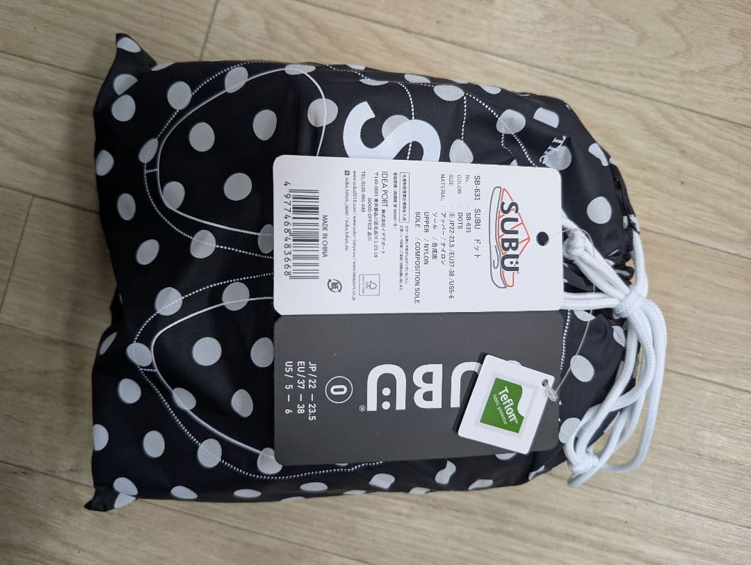 た*ぴ様 subu サンダル ドット サイズ【0】スブ IVE レイちゃん着用 SUBU DOT ドット 水玉 サイズ 0 レイ ive 着用 - メルカリ