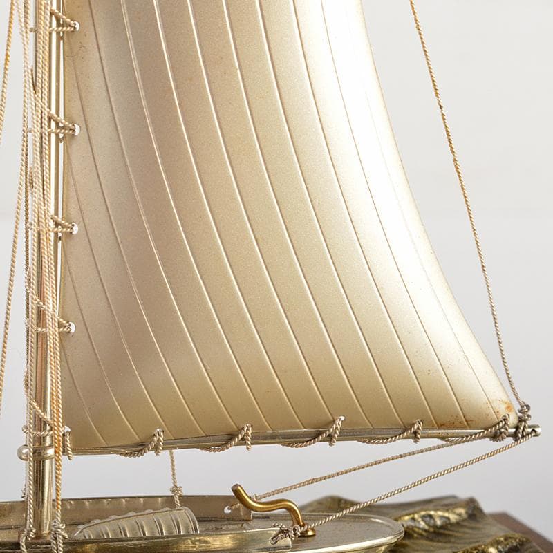 三越謹製 銀製 銀帆船 ヨット 約51g 置物 共箱 M R7467B - メルカリ