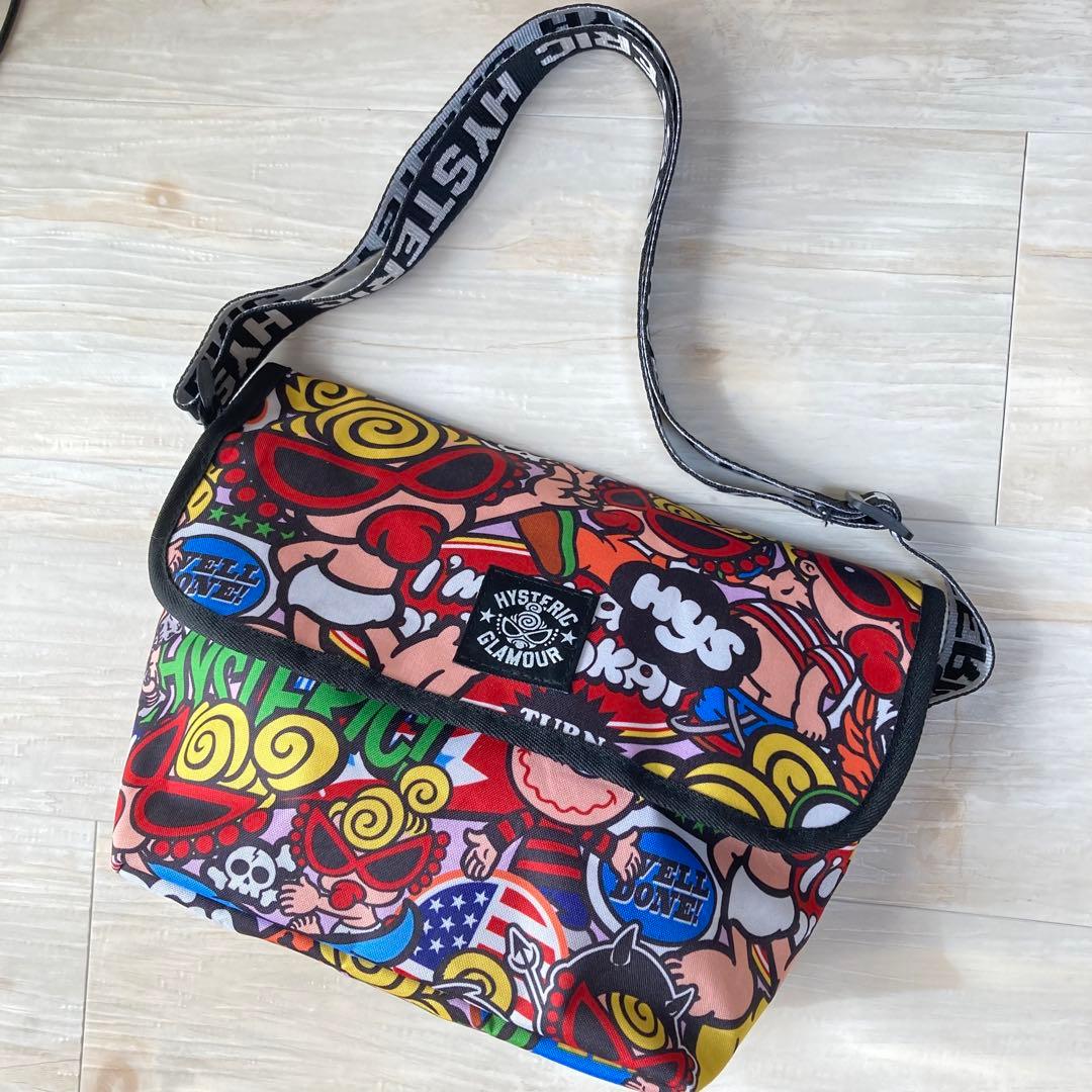 美品】ヒステリックグラマー バッグ ショルダーバッグ 斜め掛けバック