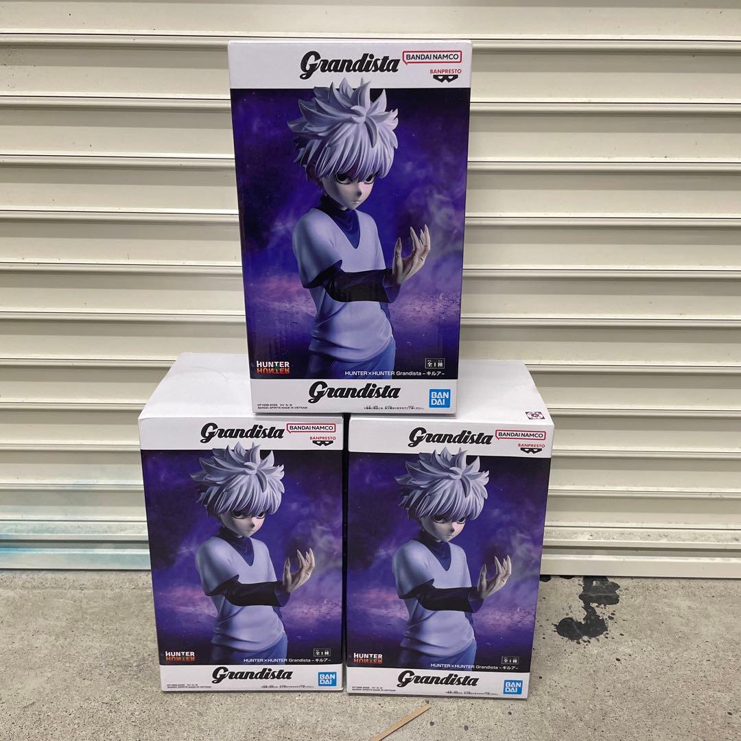 プライズフィギュア Grandista ハンターハンター キルア 3体セット