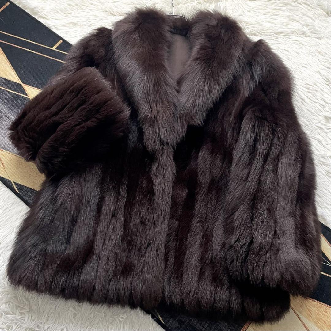 さらさら肉厚◎/総丈80 染め/カラーフォックス ボリューム ファーコート 毛皮 楽天市場】ファーコート レディース 毛皮コート ロッグコート 高級感