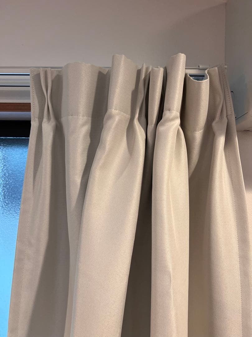 unico ウニコ カーテン ECLE(エクル) レースカーテン付き - メルカリ