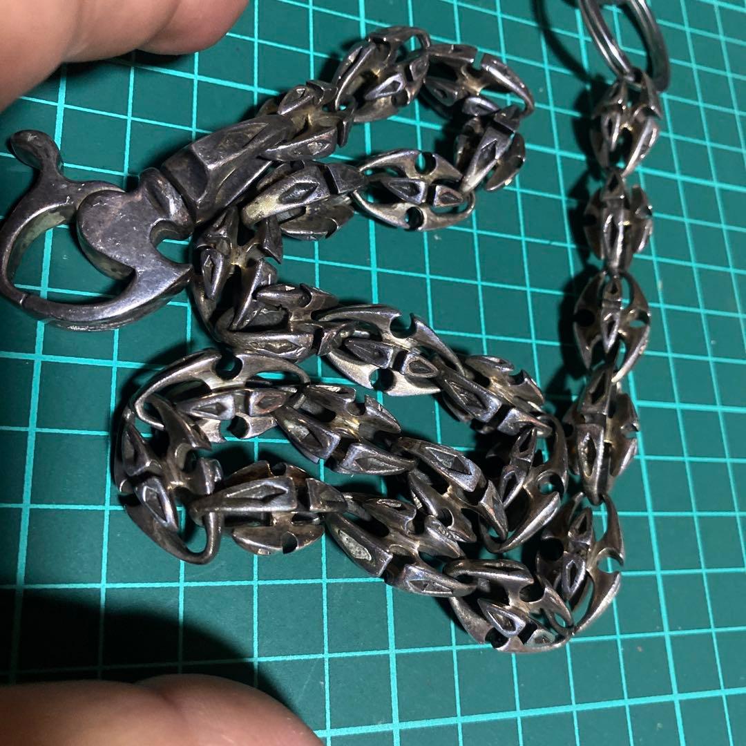 ブランドファッション - 925 ウォレットチェーン フックターコイズ