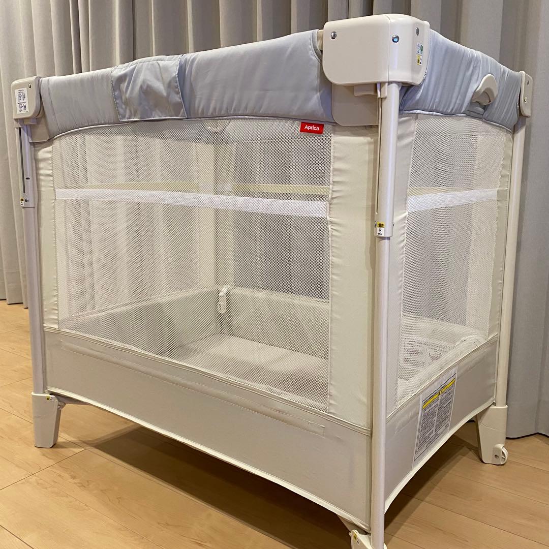 塩様　Aprica ココネルエアー AB ホワイトグレー WH ココネルエアープラスAB ホワイトベージュ 通販 | ベビーインテリア