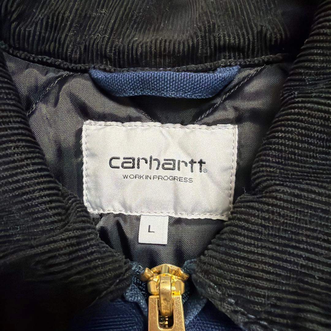 希少 入手困難】カーハート デトロイト ジャケット ブルー - メルカリ