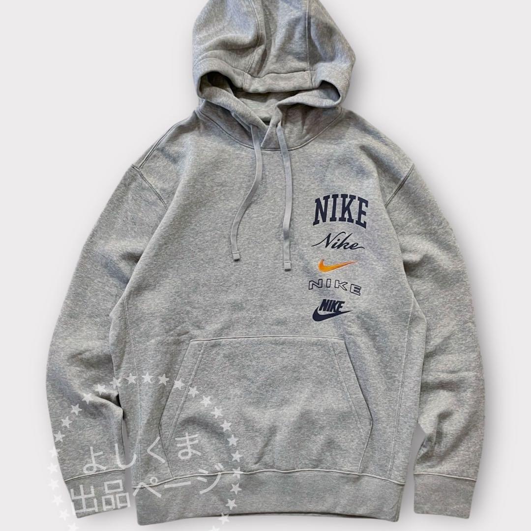 正規品】新品 NIKE グレー スウェット セットアップ メンズL - ナイキ