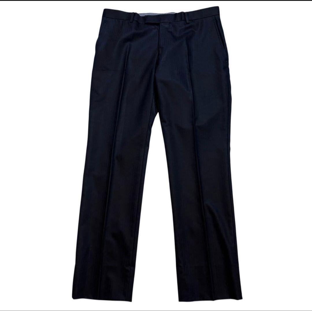 50 XL シルク ビジネススーツ セットアップ ネイビー BEAMS ビームス