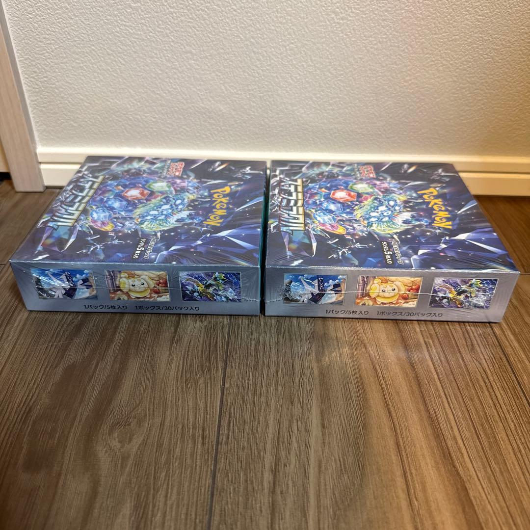 新品未開封】ステラミラクル 2ボックス box シュリンク付き ポケカ