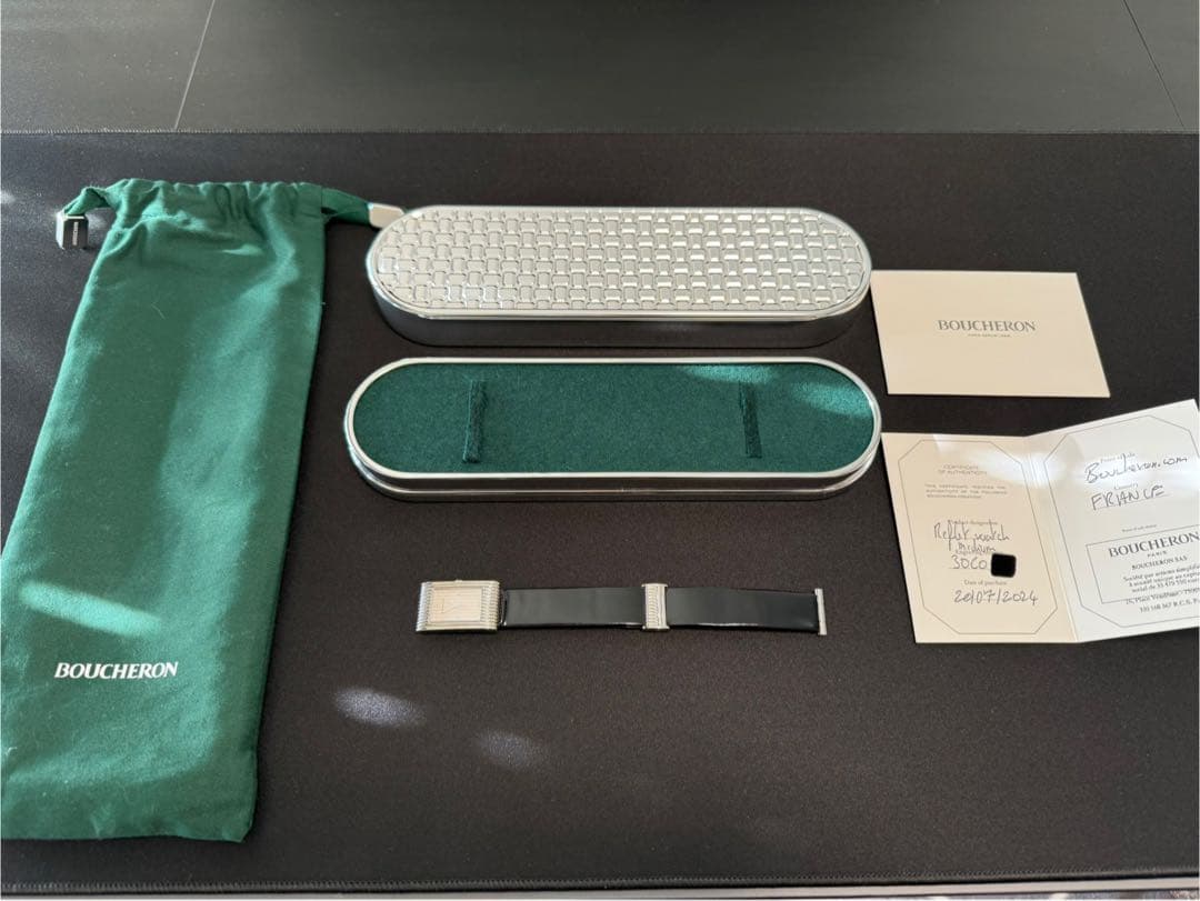 BOUCHERON REFLET ブシュロン リフレ ミディアム　ダイヤ4P Reflet medium yellow gold white dial | Watch | Boucheron US