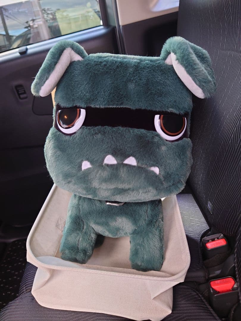 非売品】三菱 デリ丸 特大ぬいぐるみ - メルカリ