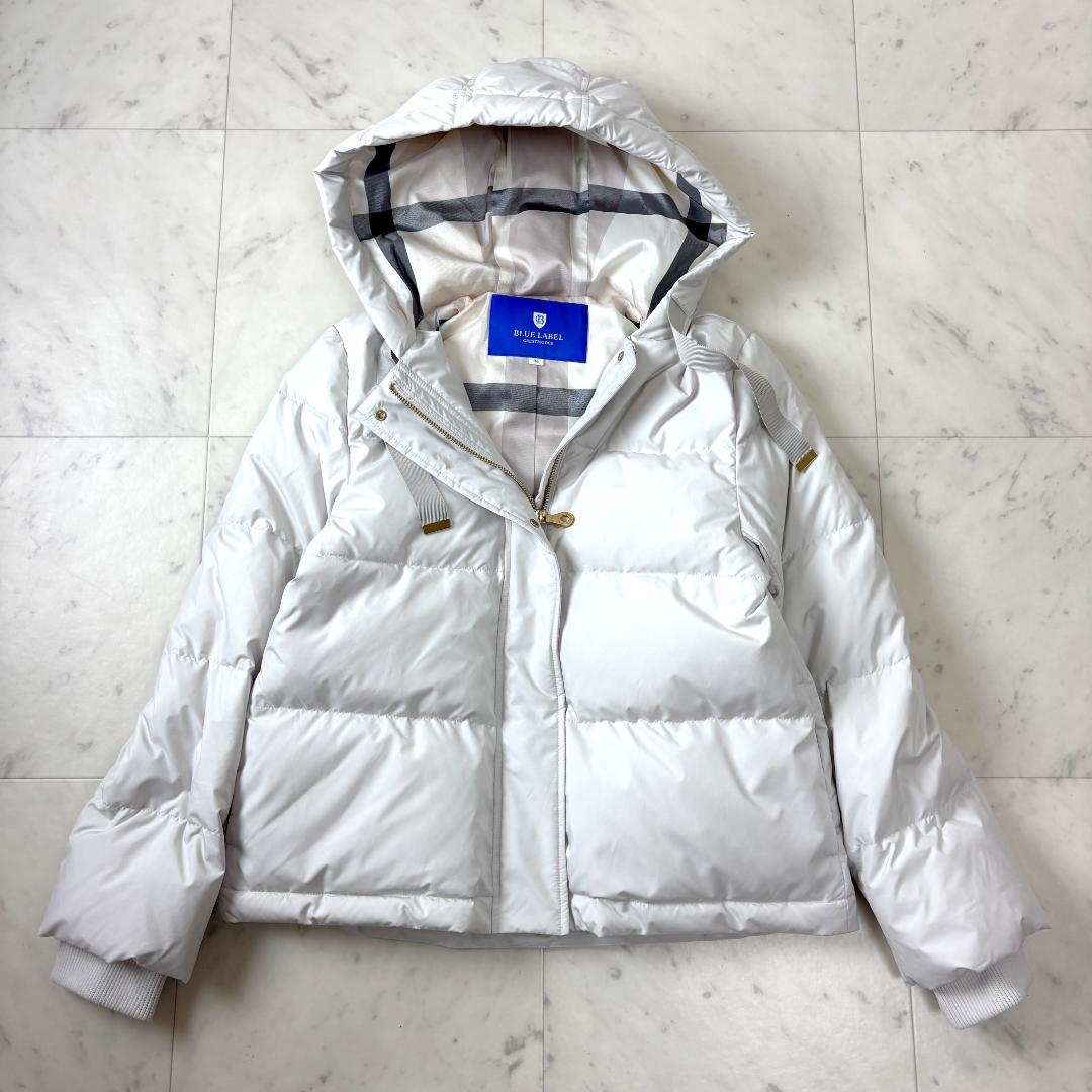 ブルーレーベルクレストブリッジ 36 リサイクルタフタショートダウン