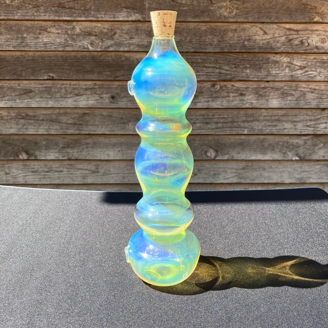 Xodas 元祖 ガラスインセンスバ-ナ- 置き型 お香付 ボロシリケイト