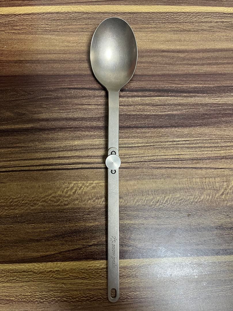 廃盤】スノーピーク チタンロングスプーン - メルカリ