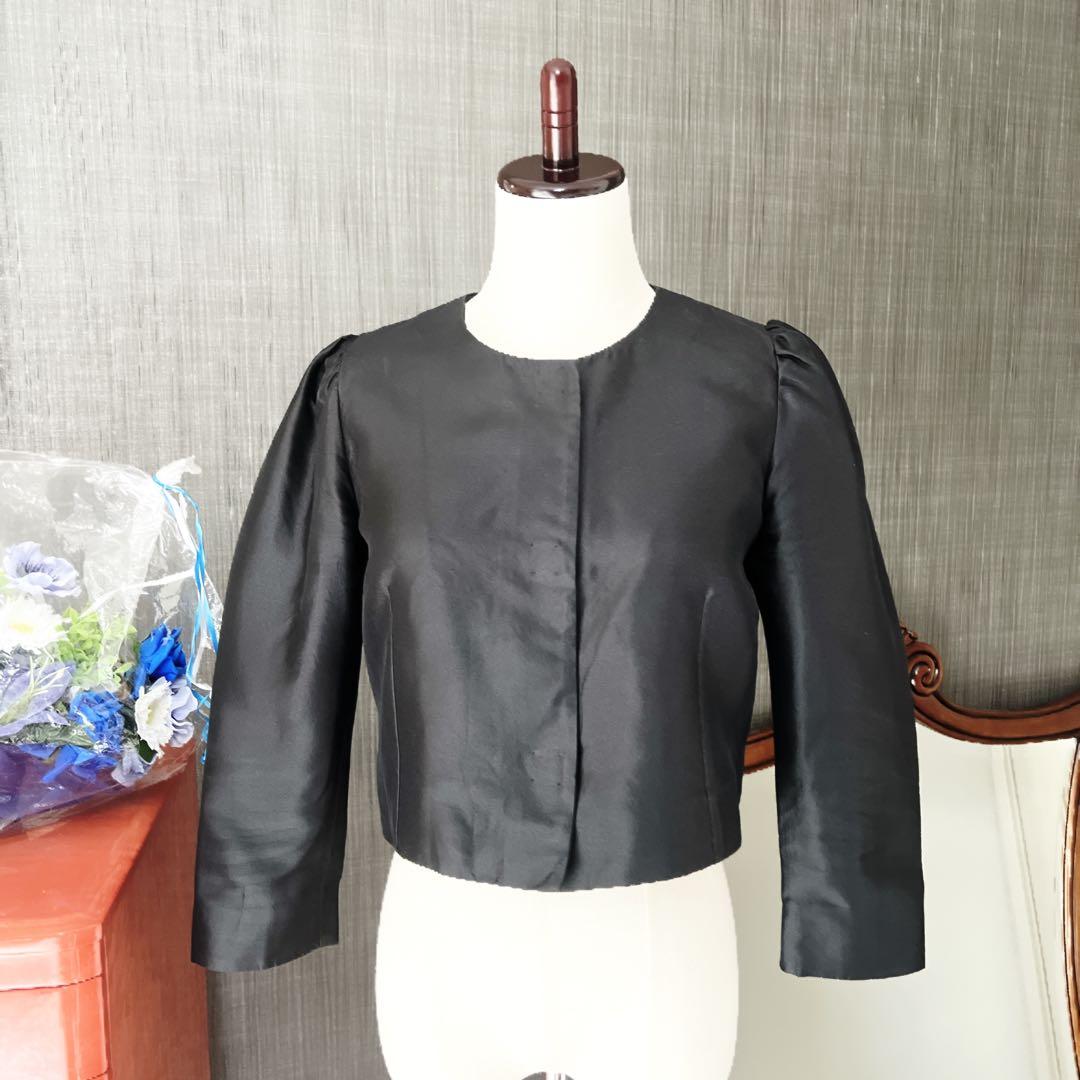 美品　DOLCE&GABBANAドルガバ シルク　ジャケット　フォーマル 未使用/光沢 DOLCE&GABBANA MARTINI シルク テーラードジャケット