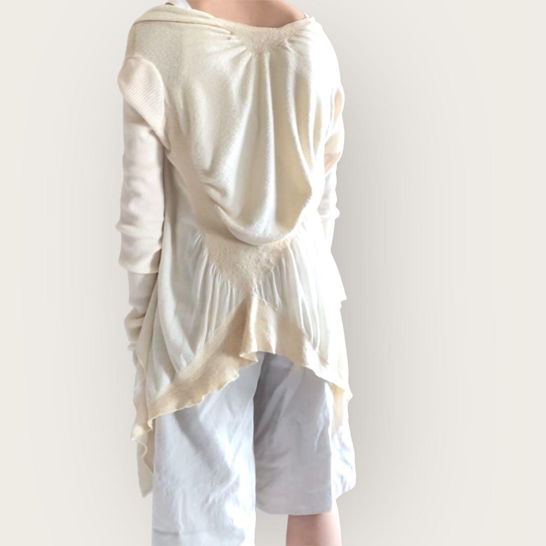 Rick Owens】07ss White Cardigan archive - メルカリ
