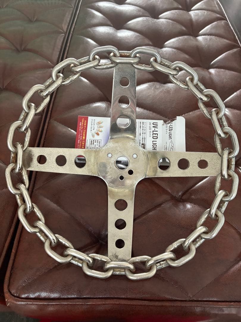 チェーンステアリング　ムーンアイズ チェーン 3 スポーク 11