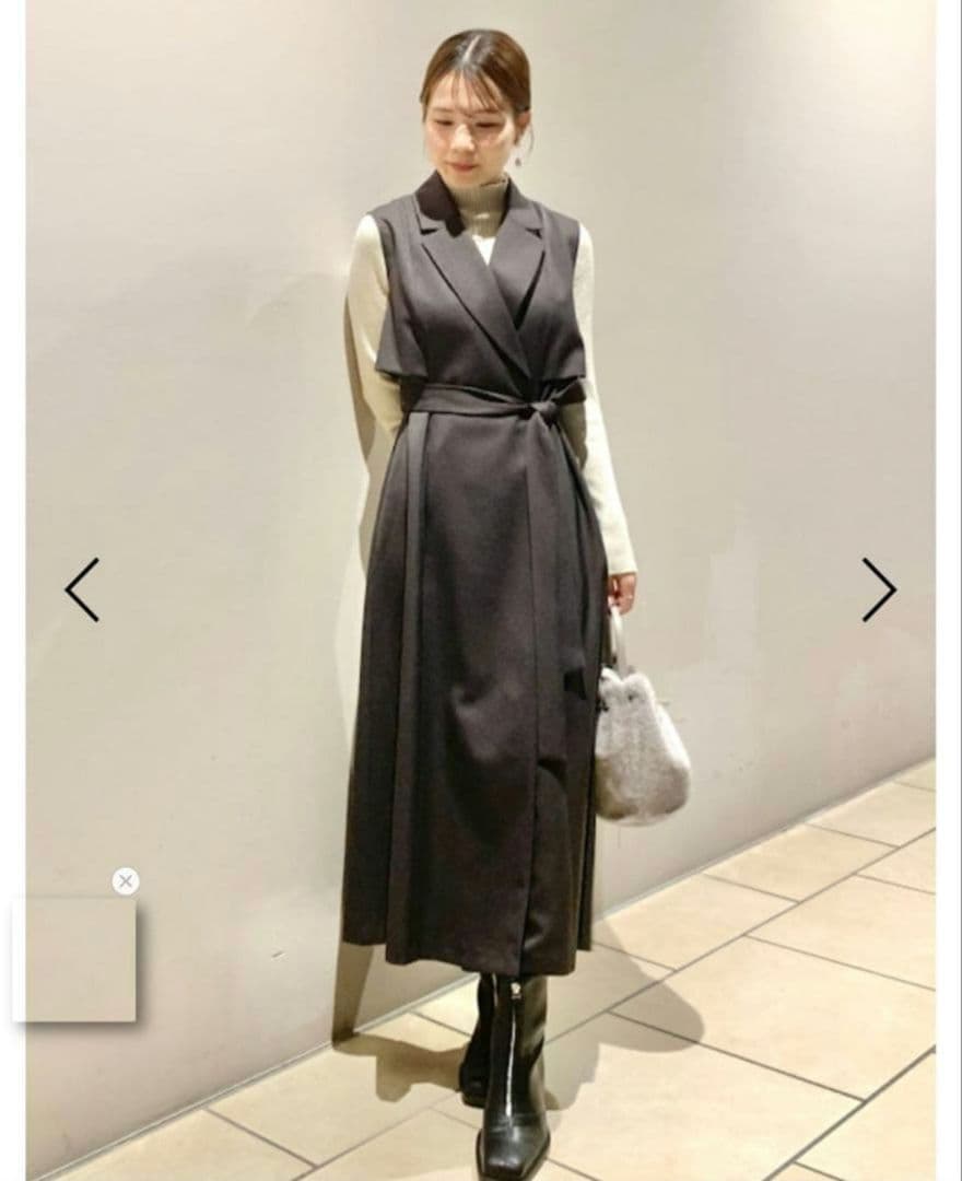 FRAY ID フレイ アイディー ラペルテーラードワンピース FRAY I.D（フレイ・アイディー） (12%OFF) ラペルテーラードワンピース