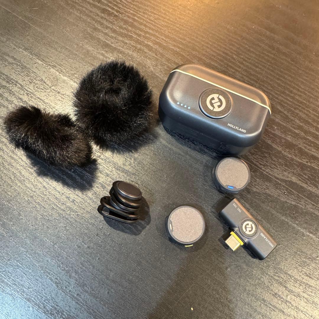 Hollyland-Lark M2-ワイヤレスマイク-ノイズキャンセル機能付き Amazon.co.jp: Hollyland Lark M2 ワイヤレスマイク-ピンマイク USB