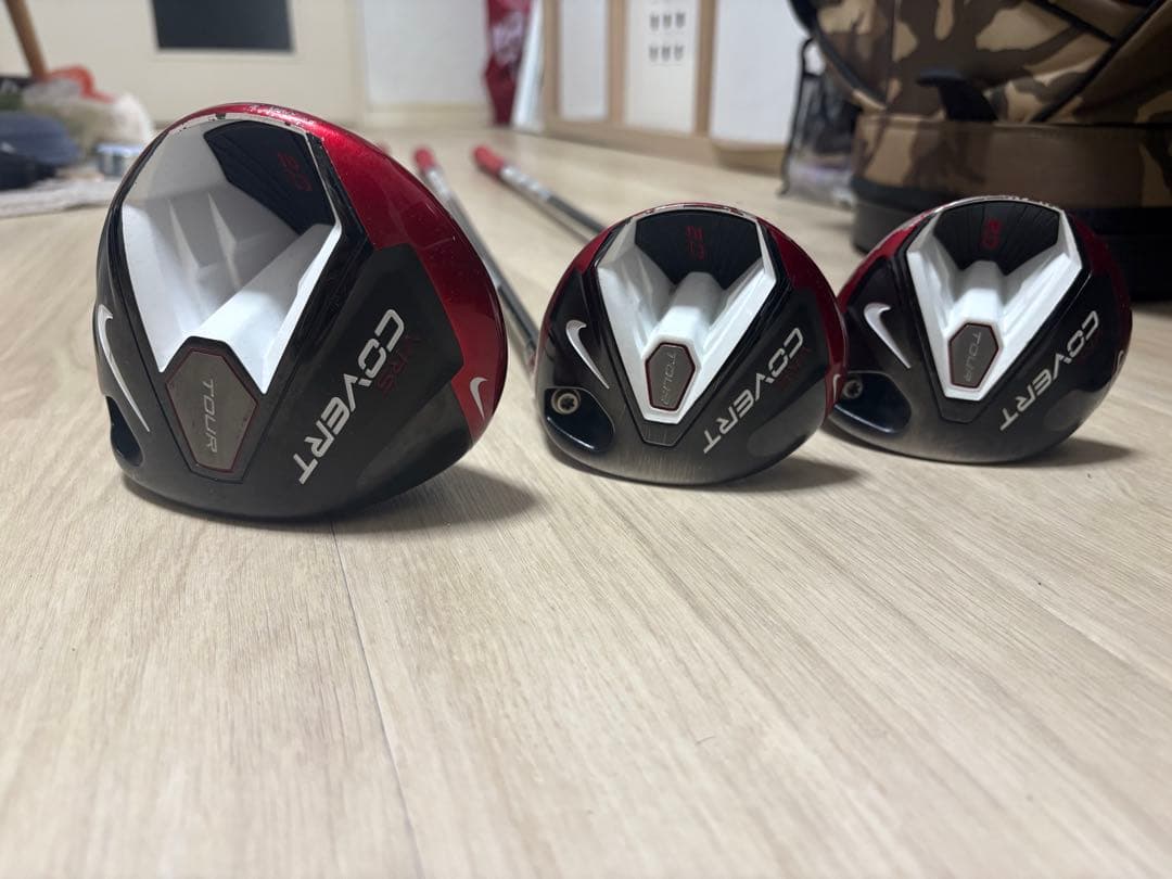 ギ*ー様 Nike ゴルフクラブセット カモフラージュバッグ New Nike Air Hybrid 2 Golf Stand Bag Black Camo Volt Limited