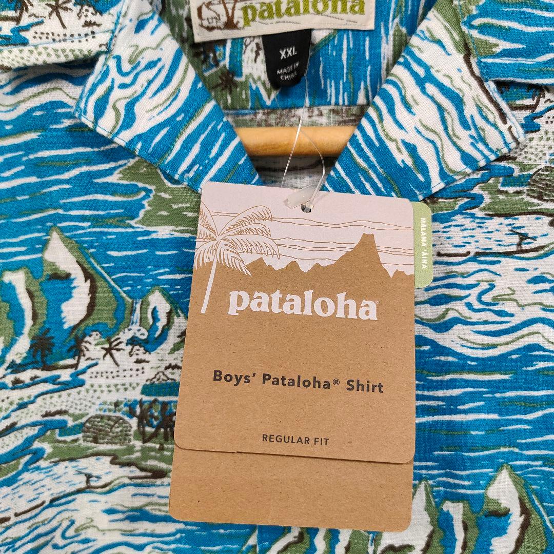 パタゴニア ボーイズ パタロハ シャツ XXL 62495 ブルー - メルカリ