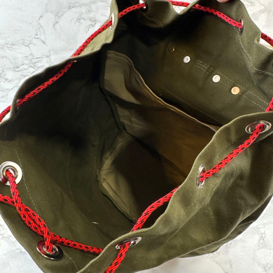 希少 旧タグ 一澤帆布 イチザワハンプ キャンバスリュック バック