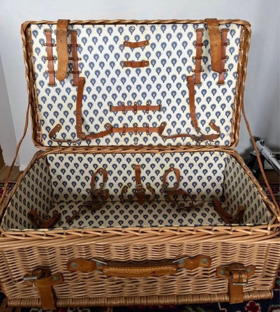 FOBcoopフォブコープ カゴバッグ 蓋付きバスケット フランス柳製