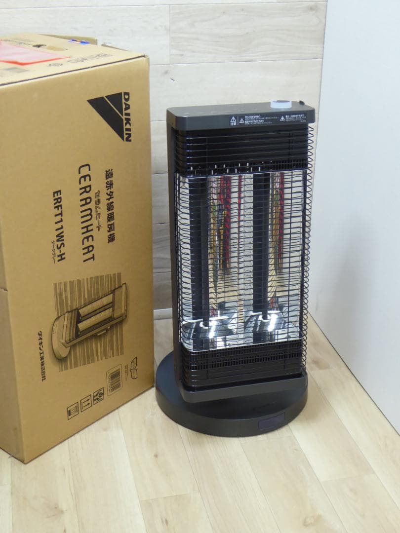 美品　ダイキン セラムヒート ERFT11WS-W 遠赤外線暖房機 楽天市場】ダイキン セラムヒート erft11ws-wの通販