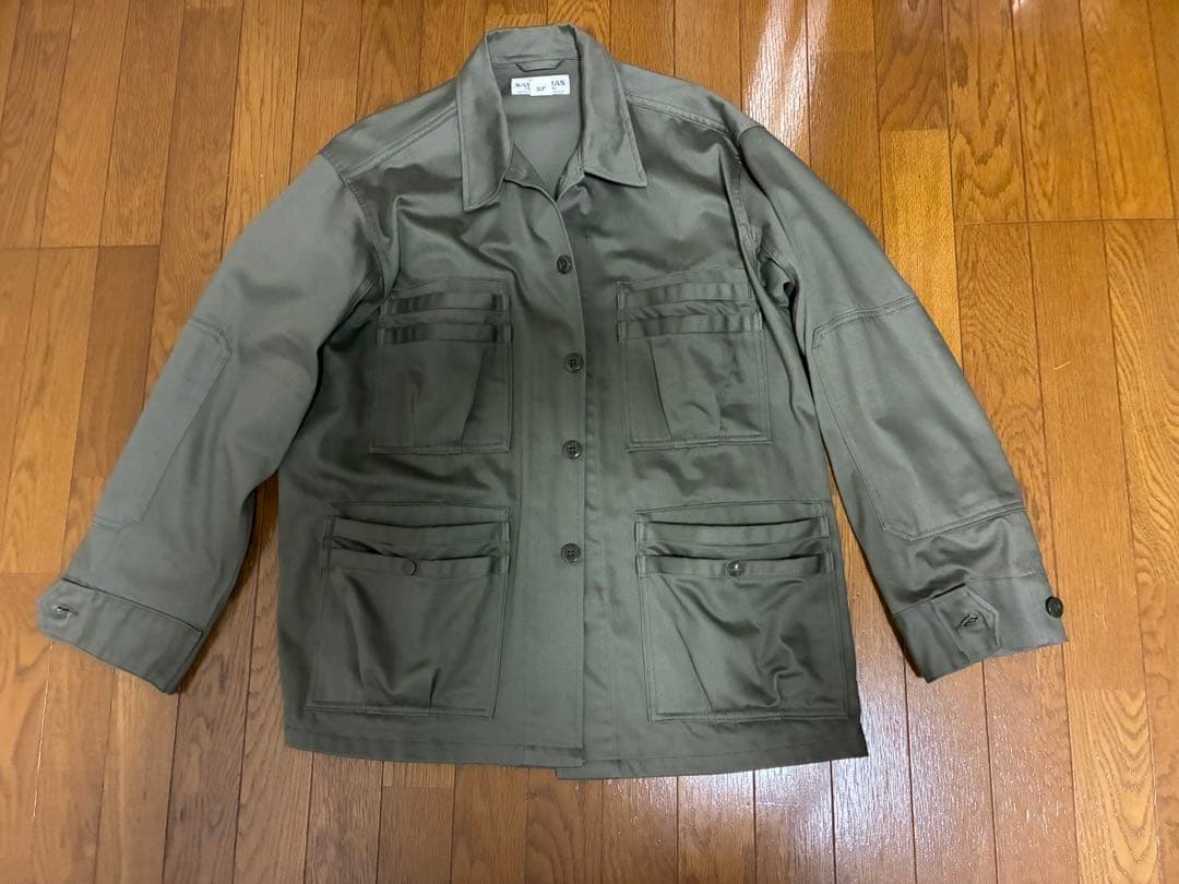 ※新品※ SASSAFRAS ファティーグジャケット Mサイズ SASSAFRAS/ササフラス Overgrown Fatigue Jacket - Ripstop [Olive]