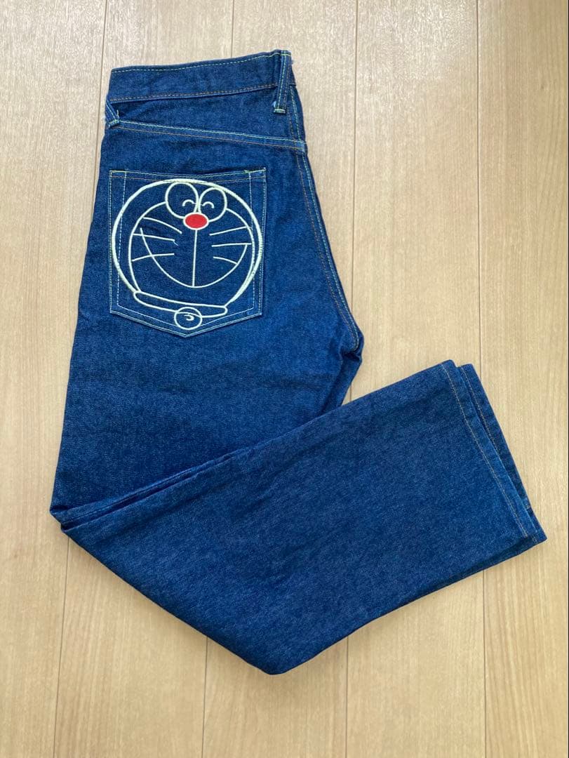 エビス ドラえもん 刺繍デニムパンツ LOT 2008 SIZE 32×34 - メルカリ